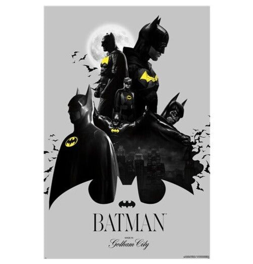 DC Comics Batman: 85th Anniversary - Batman Collage 22.375" x 34" NEW! Home & Garden:Home Décor:Posters & Prints Trends